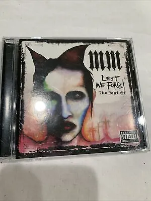 Lest We Forget: The Best Of By Marilyn Manson (CD 2004) Rare Classic 20 Years • $8