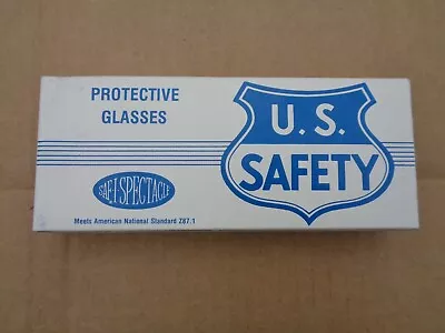 $39.99 • Buy NEW NOS Vintage US Safety Glasses Goggles Protective Spectacles