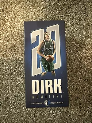 Dirk Nowitzki Bobblehead 20th Season - #4 Of 10 - Dallas Mavericks Open Box • $39.99