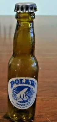 Mini 3 Inch Imported Polar Beer Bottle Collectible Bottle • $25