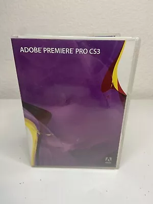 Adobe Premiere Pro Cs3 Mac  With S/n • $50