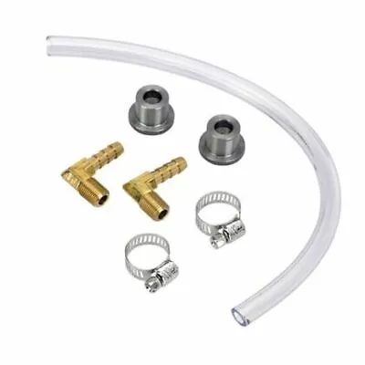 Motorcycle Gas Tank Fuel Sight Gauge Pipe Tube Kits With Brass Text Fittings • $30.70