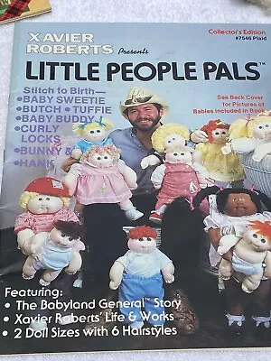 Xavier Roberts Presents Little People Pals #7546 Plaid 1983 • $15