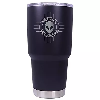 Roswell  Mexico Ufo Alien I Believe Souvenir Laser Engraved 24 Oz Insulated • $30.28