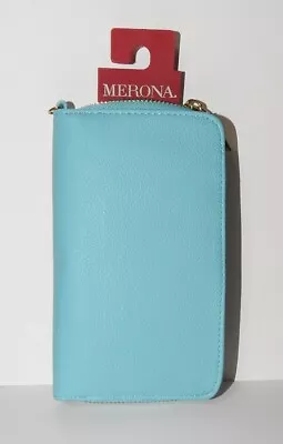 Blue Women's Merona Zippered Wallet • $8.99