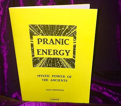 £35.50 • Buy PRANIC ENERGY Finbarr Grimoire Magick Spells Occult Magick Witchcraft Prana 