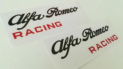 Alfa Romeo RACING | Sticker | F1 Team | Alfista | DECAL | QV | Kimi Räikkönen • $11.50