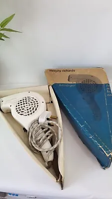 Vintage Morphy Richards Hair Dryer In Original Box PROP • $27.78