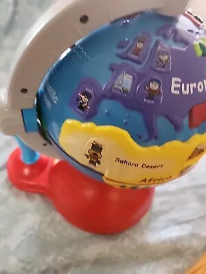 Vtech Fly And Learn Globe Interactive Educational Talking Toy Atlas - Geography • $20