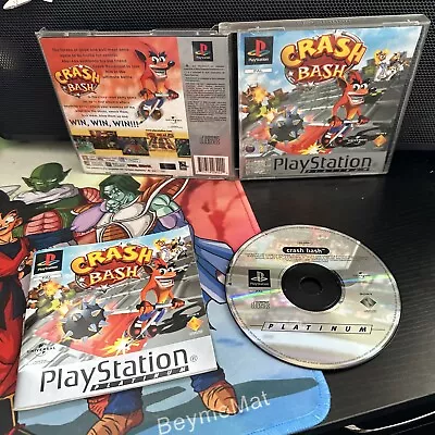 Crash Bash - (Sony PlayStation 1 2001) Platinum Boxed & Complete • £19.99
