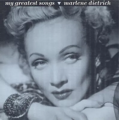 Marlene Dietrich - My Greatest Songs CD • $11.95