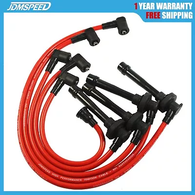 Racing Spark Plug Wires Kit For 1992-2002 HONDA CIVIC DEL SOL EG EK EJ D15/D16 • $24.36