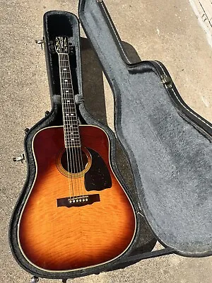 Vintage Hohner Dreadnought Style Acoustic W/ HSC- N • $2899.99