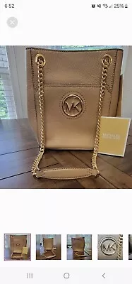 NEW Michael Kors Crossbody Purse With Chain Strap • $148