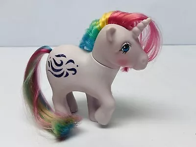 Vintage My Little Pony Windy G1 Unicorn Rainbow Hair 1980s Toys MLP Cute BIN 12 • $14.95