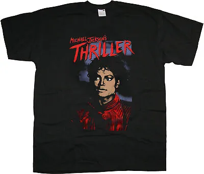Michael Jackson Thriller King Of Pop Official Tee T-Shirt Mens • £15.99