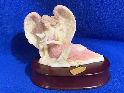 Roman Inc Evangeline ANGEL OF MERCY Music Box Tune CLAIR De` LUNE 1997 EXC • $24.99