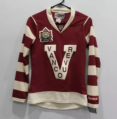 Vancouver Millionaires Canucks 2014 NHL Winter Heritage Classic Hockey Jersey • $185