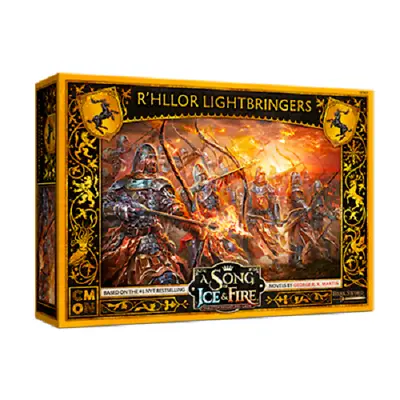 A Song Of Ice And Fire Miniatures Game Baratheon R'hllor Lightbringers NIB • $34