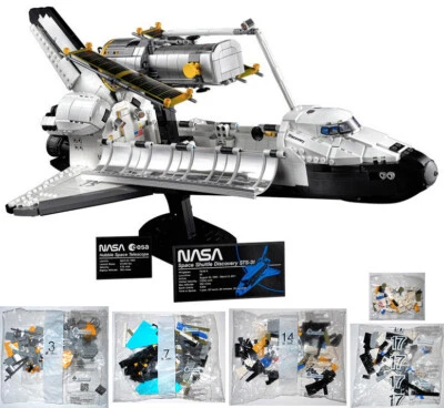 $66 • Buy LEGO 10283 NASA Space Shuttle Discovery (5 NEW SEALED BAGS) Partial Set Expert