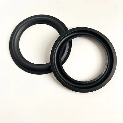 2 Aft 3.5  Speaker Rubber Surrounds For Marantz Imperial 8 Imperial 8G Midrange • $10.99