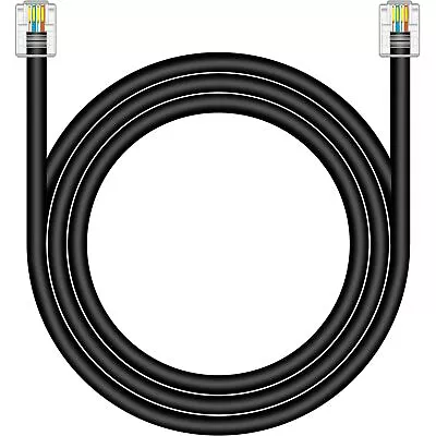 NECABLES CAT5 / CAT5e RJ11 Data Cable DSL Cable 15ft High-Speed DSL Modem Cab... • $17.18