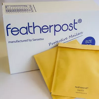 Bubble Mailer Featherpost Padded Bags Envelopes All Sizes A/000-K/7 All Qty • £79