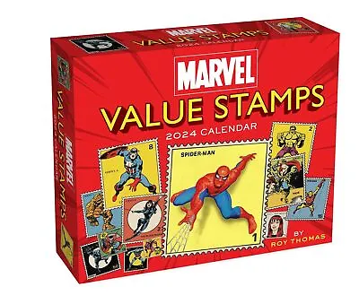 Marvel Value Stamps 2024 Day-to-Day Calendar By Marvel Entertainment NEW Book  • £12.73