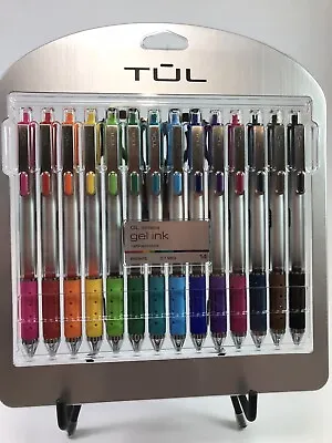 $19.88 • Buy TUL Retractable Gel Pens, 0.7 Mm, Assorted Ink Colors, 14-Pack,  Brights ,  New