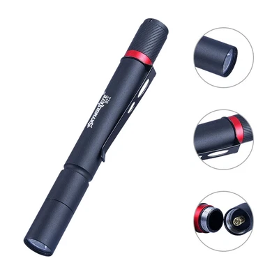 £7.13 • Buy Flashlight Stainless Steel LED Torch Light Mini Pen MICRO USB SMALL SP