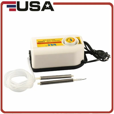 $31.94 • Buy 110V Vacuum Suction Pen Pump Placement Machine IC SMD BGA Chip Pick Up Tools -US