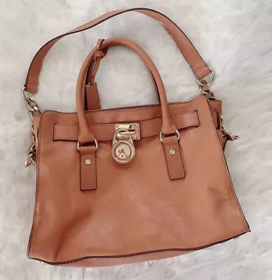 Michael Kors Hamilton Leather Brown Bag  • $69.99