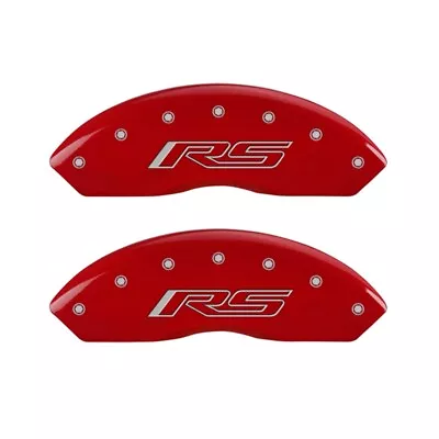 MGP 14240SRS5RD Gloss Red Caliper Covers For 16-20 Chevy Camaro • $299