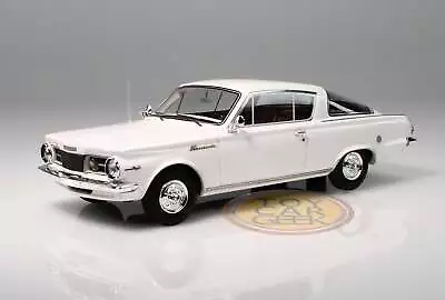 1965 Plymouth Barracuda - White 1:43 Ace Model Cars ACETF19 White • $99