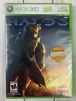 Halo 3 Xbox 360 2007 1st Print Do Not Sell Before Factory Sealed Rare • $449.95