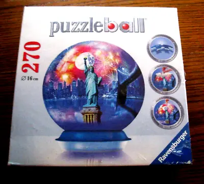 Ravensburger  New York City  270 Piece Puzzle Ball Jigsaw Puzzleball  New • $12