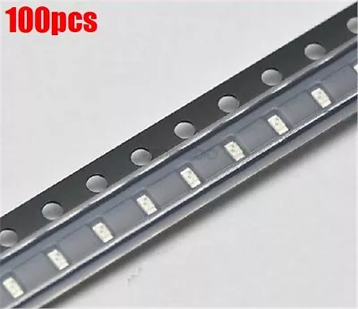 100Pcs Smd Smt 0603 Super Bright Red Led Lamp Bulb Wl • $1