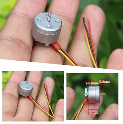 5PCS 1104 Micro Brushless Motor 4300kv For 1S-3S RC Drone FPV Racing Quadcopter • $16.99