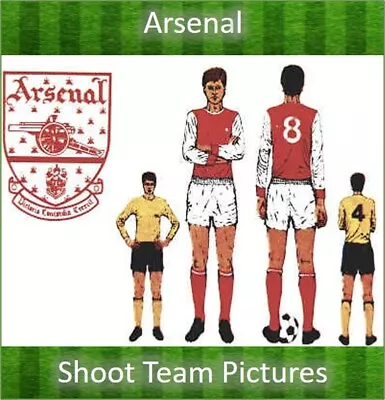 £3.95 • Buy Shoot Football Magazine Team Squad Pictures Arsenal - Various Seasons Years