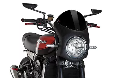 Puig Screen Semi Faring Kawasaki Z900rs 2020 Black-carbon • £206.39