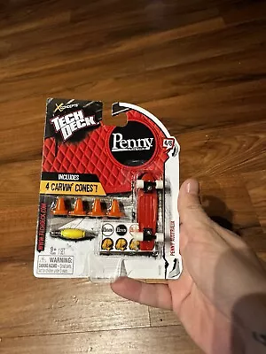 Rare Tech Deck Penny Australia With Carvin Cones Fingerboard New On Card • $39.99