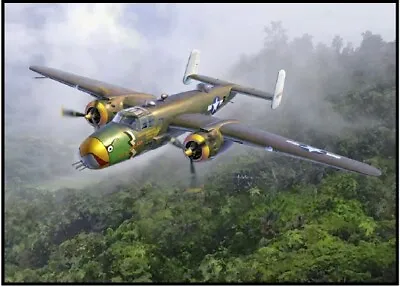 Academy 12328 1:48 North American B-25D Pacific Theatre Aircrane Kit • $37.99
