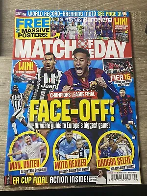 Match Of The Day Magazine - Issue 360 2-8 June 2015 - Southend United Photo • £5.99