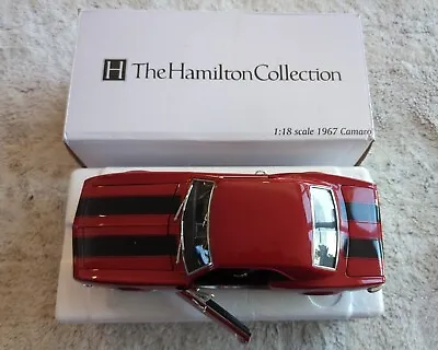 Hamilton Collection 1:18-Scale 1967 Yenko Camaro SS 427 Ultra Red Diecast Car • $149.99