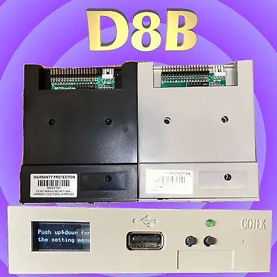 USB Floppy Emulator With OLED Screen (Mackie D8B) + 8GB USB Drive OS 5.1 • $94.82