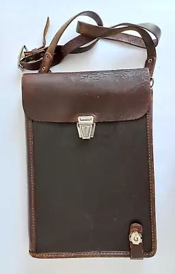 Vintage Leather Tablet Bag For Soviet Army Officer Case For Maps Planshet USSR • $37