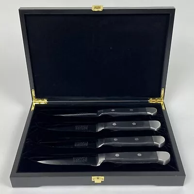 $54.95 • Buy Capital Grille Kitchen Steak Salad Knife Set With Wooden Case Limited Made