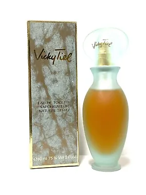 Rare VICKY TIEL For Women 2.0oz/60ml EDT Spray Vintage Discontinued Perfume(BI40 • $75.95