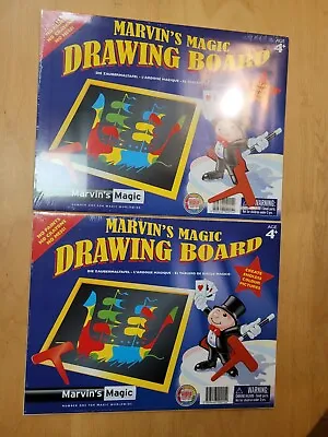 2 Marvin's Magic Drawing Boards - No Mess Doodle Art Create Endless Pictures New • $24.50