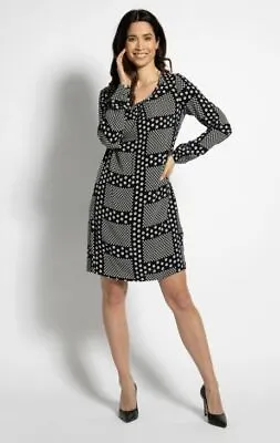 New MARC O'POLO Viscose Blend  Dress  Size EUR 36 UK 10 RRP £ 129 • £29.99